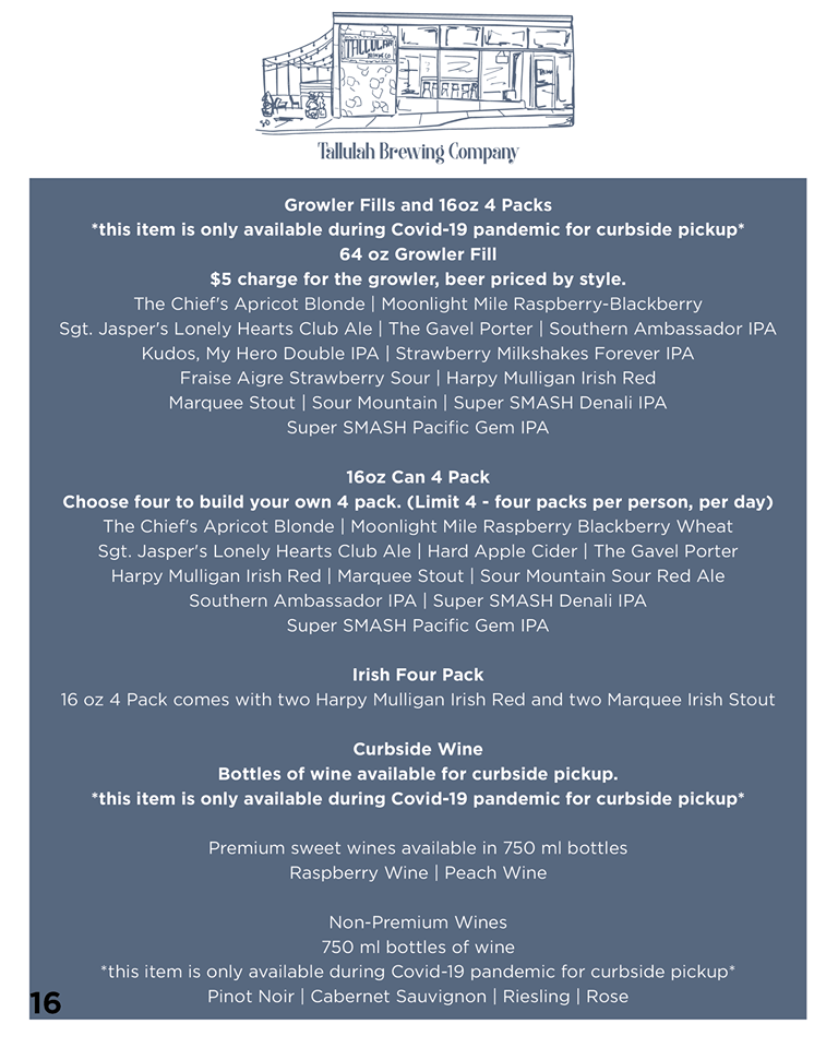 Tallulah Brewing